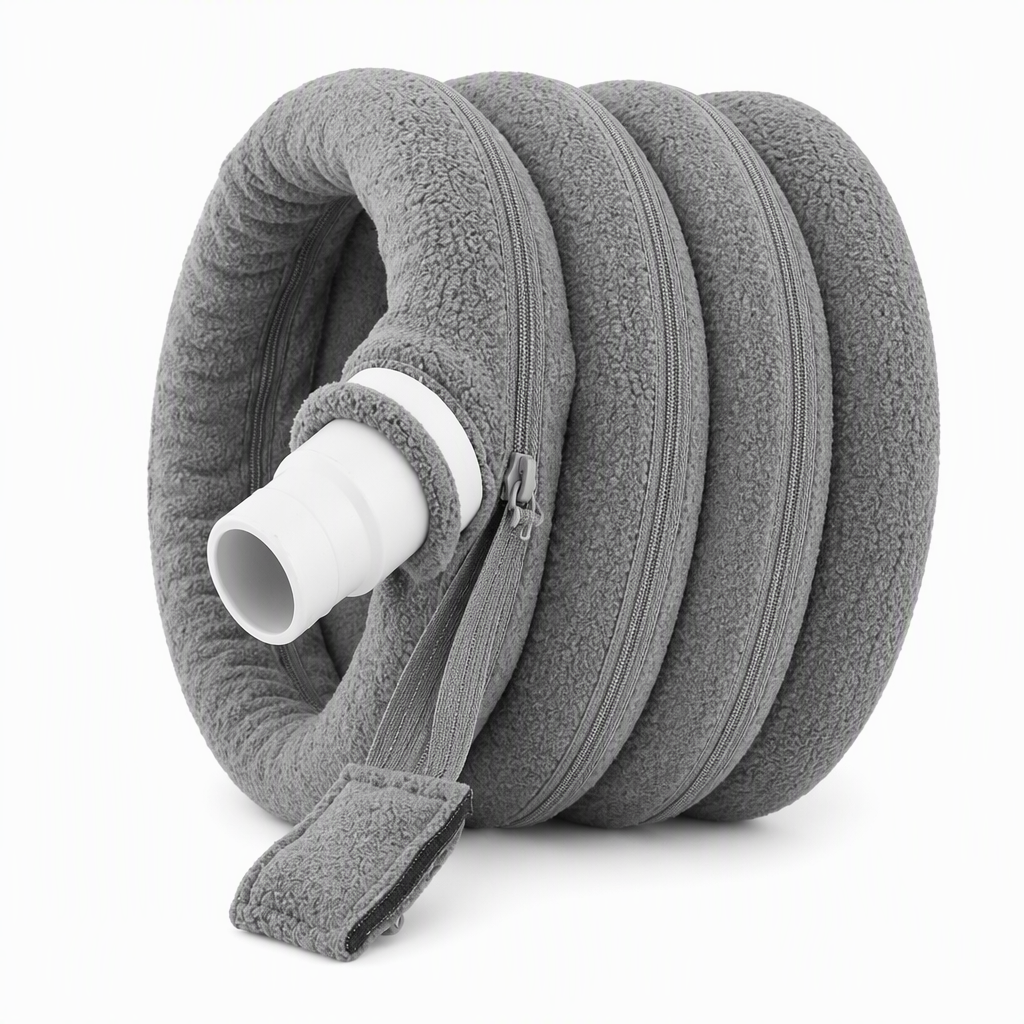 10 ft Double-Sided Fleece Hose Cover on a plain white background