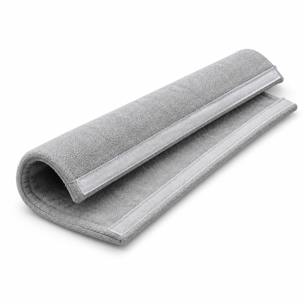 10 ft Heated-Tubing Fleece Hose Cover on a plain white background