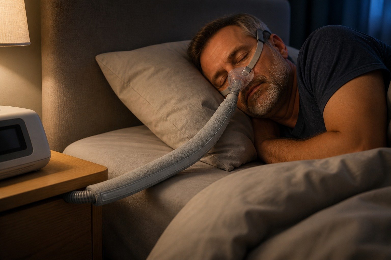 10 ft Retail-Packed Fleece Hose Cover in overnight use at home
