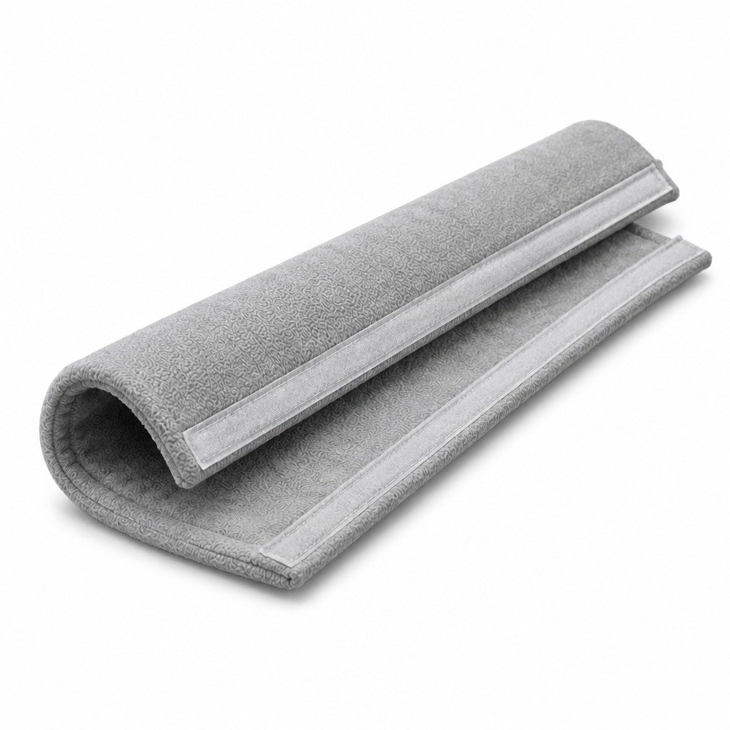 Navy 10 ft Colour-Matched Fleece Hose Cover on a plain white background