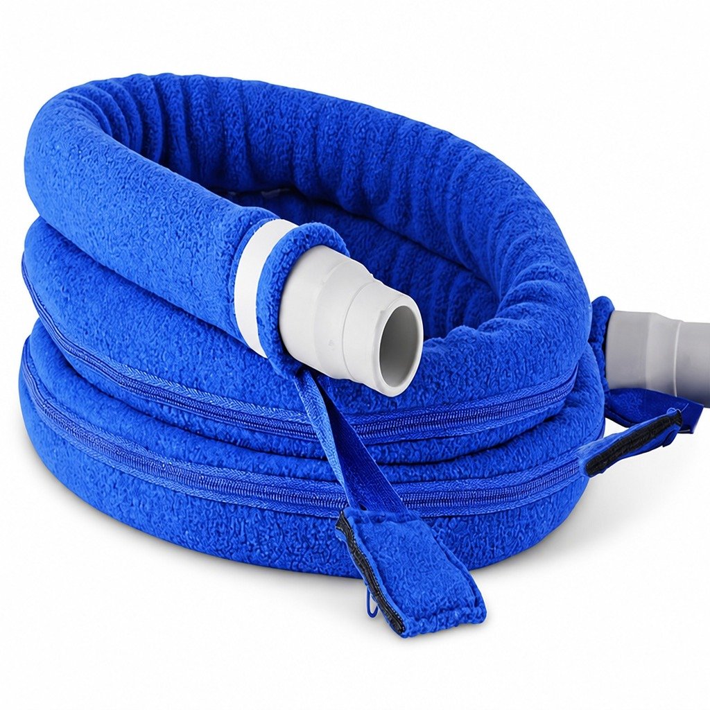 10 ft Slim-Line Fleece Hose Cover on a plain white background