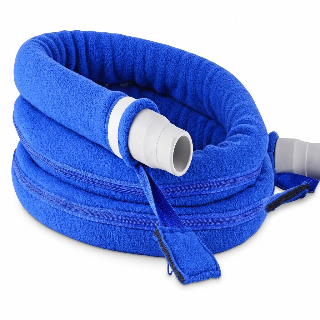 10 ft Retail-Packed Fleece Hose Cover on a plain white background