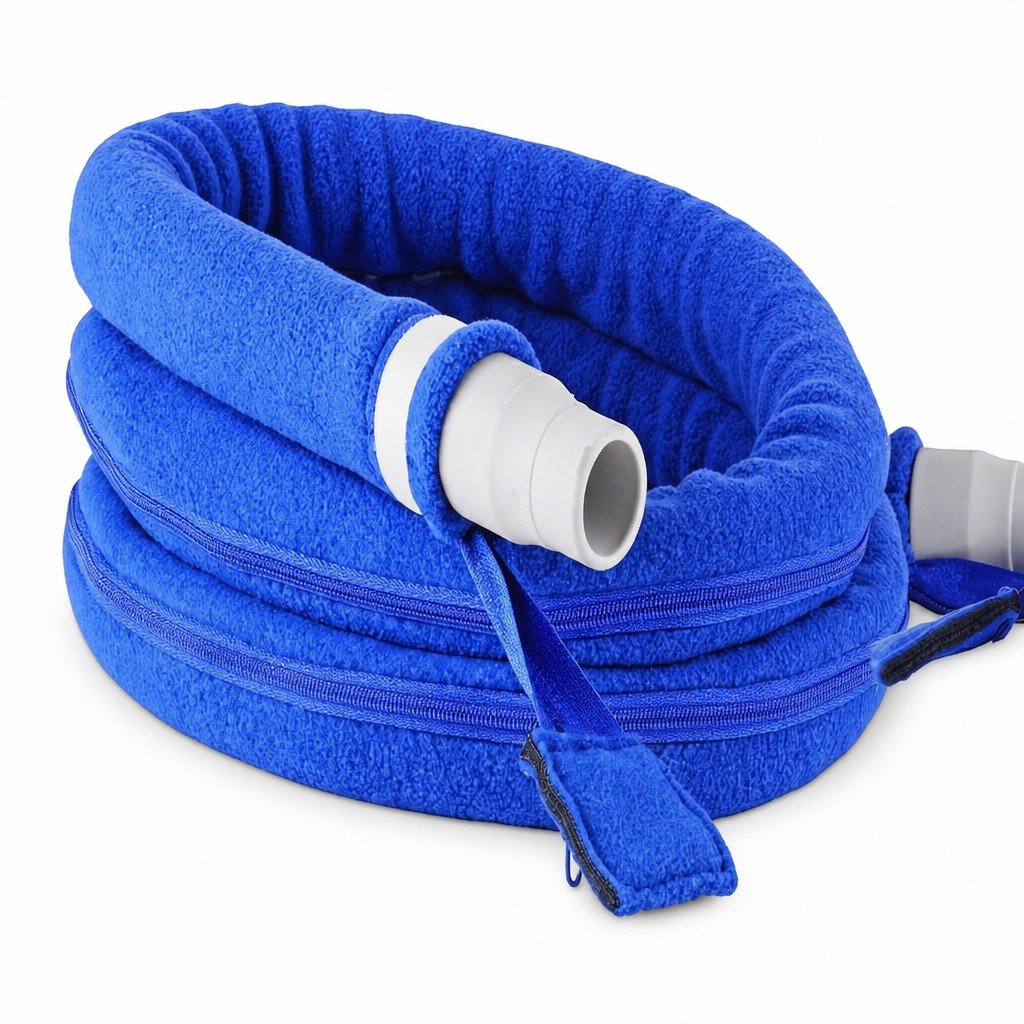 Sage 4 ft Colour-Matched Fleece Hose Cover on a plain white background