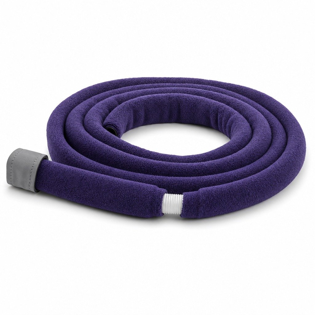 4 ft Slim-Line Fleece Hose Cover on a plain white background