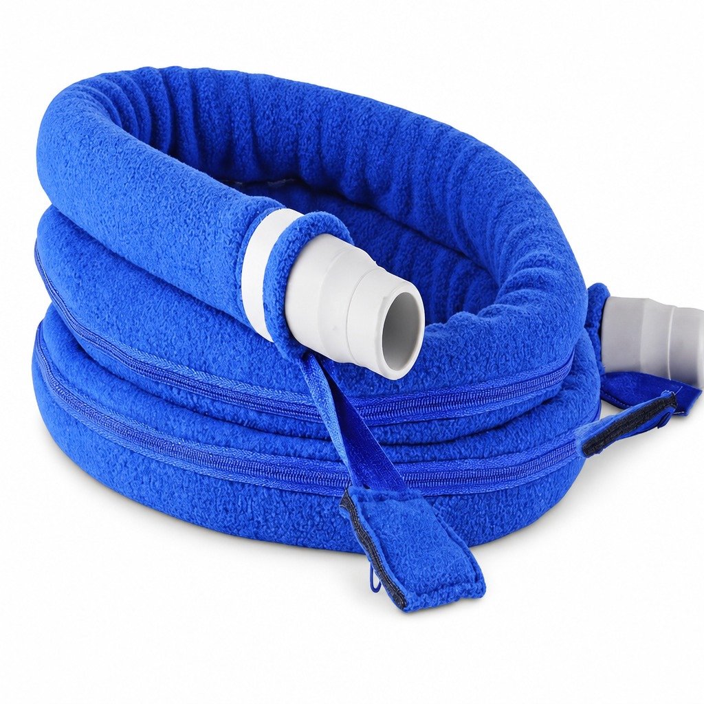 4 ft Slim-Line Fleece Hose Cover on a plain white background