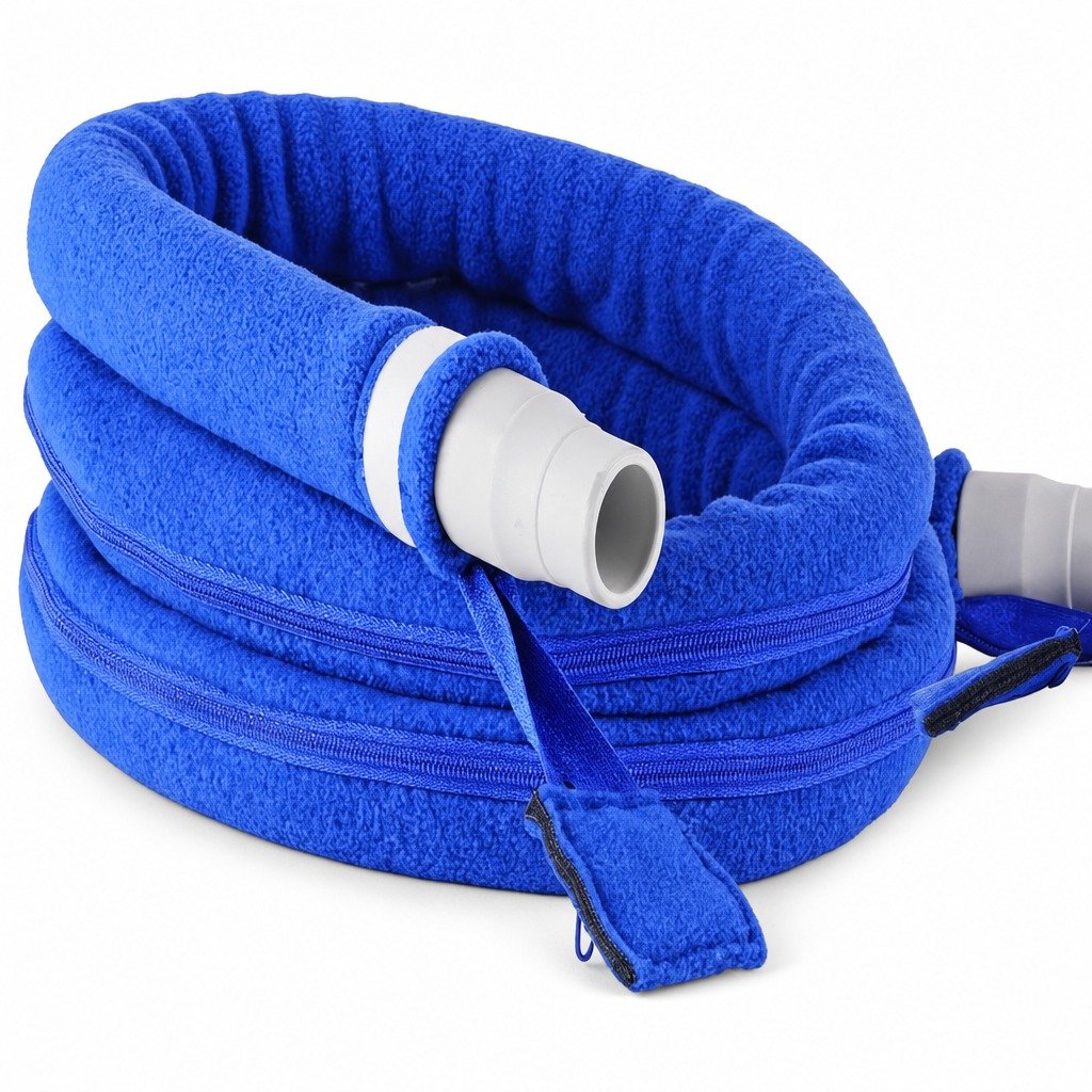 4 ft Retail-Packed Fleece Hose Cover on a plain white background