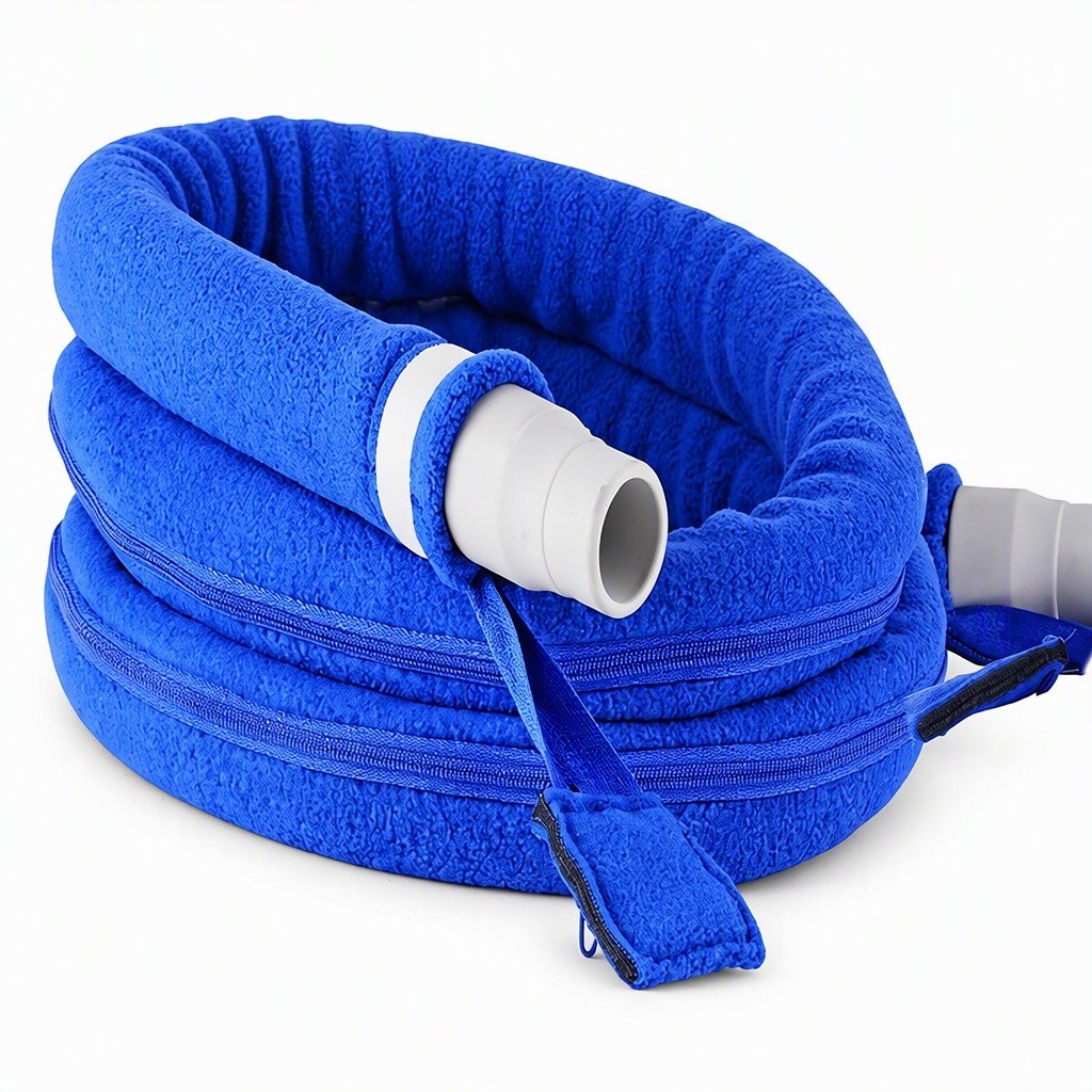 6 ft Double-Sided Fleece Hose Cover on a plain white background