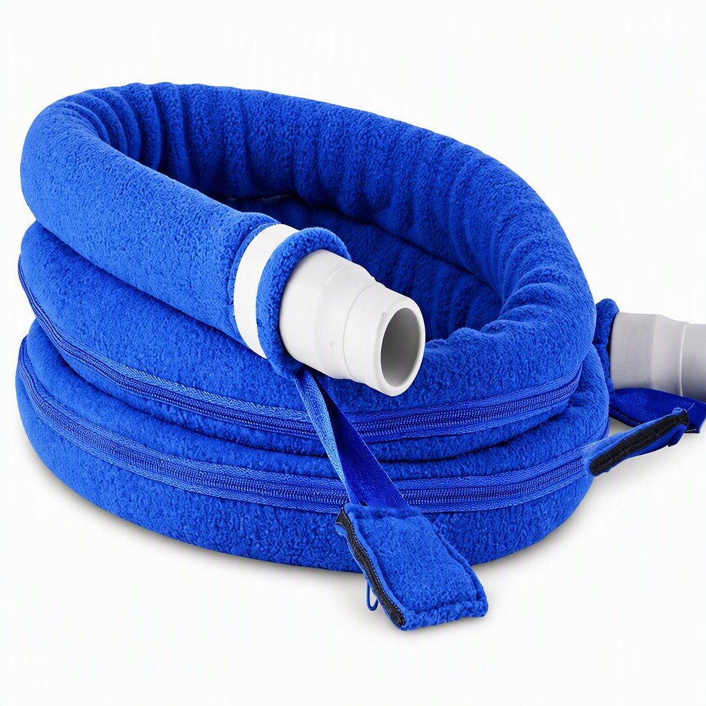 6 ft Double-Sided Fleece Hose Cover on a plain white background