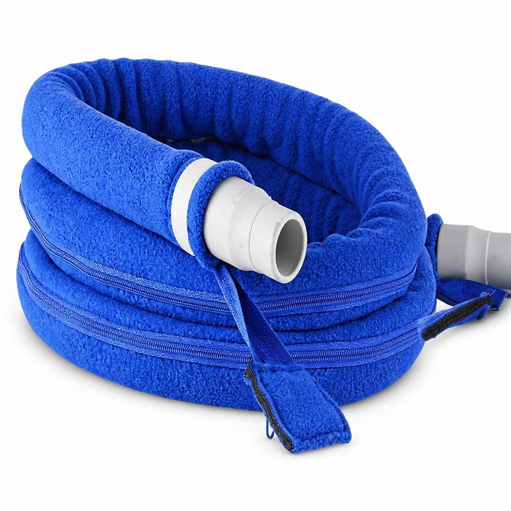 6 ft Double-Sided Retail-Packed Fleece Hose Cover on a plain white background