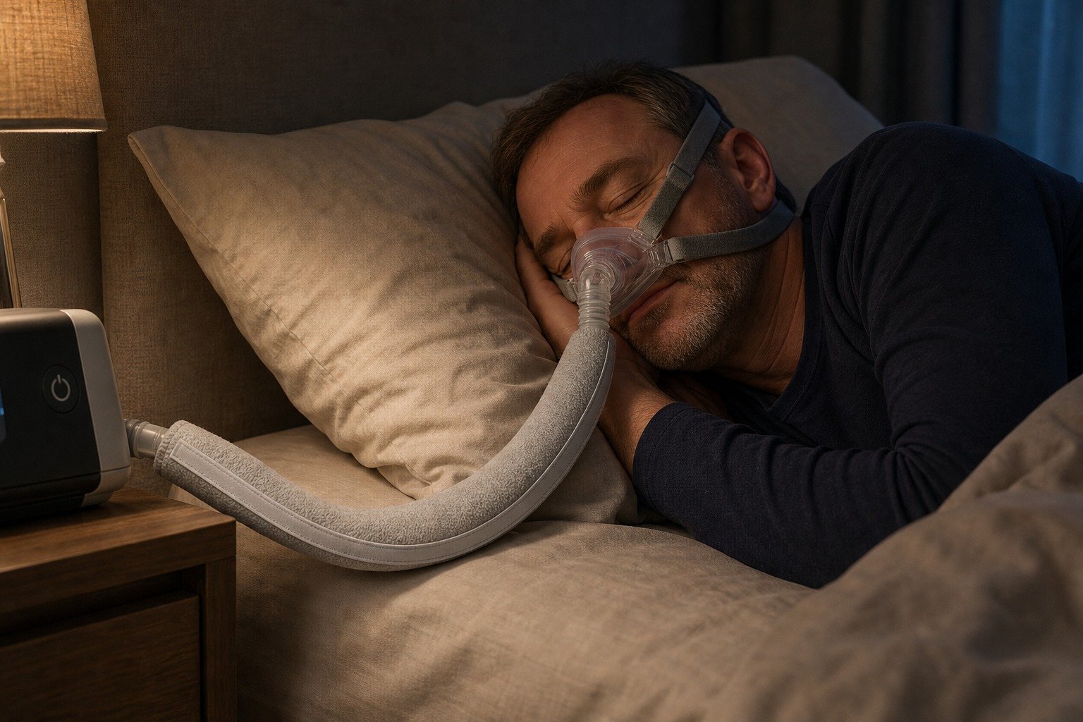 6 ft Retail-Packed Fleece Hose Cover in overnight use at home