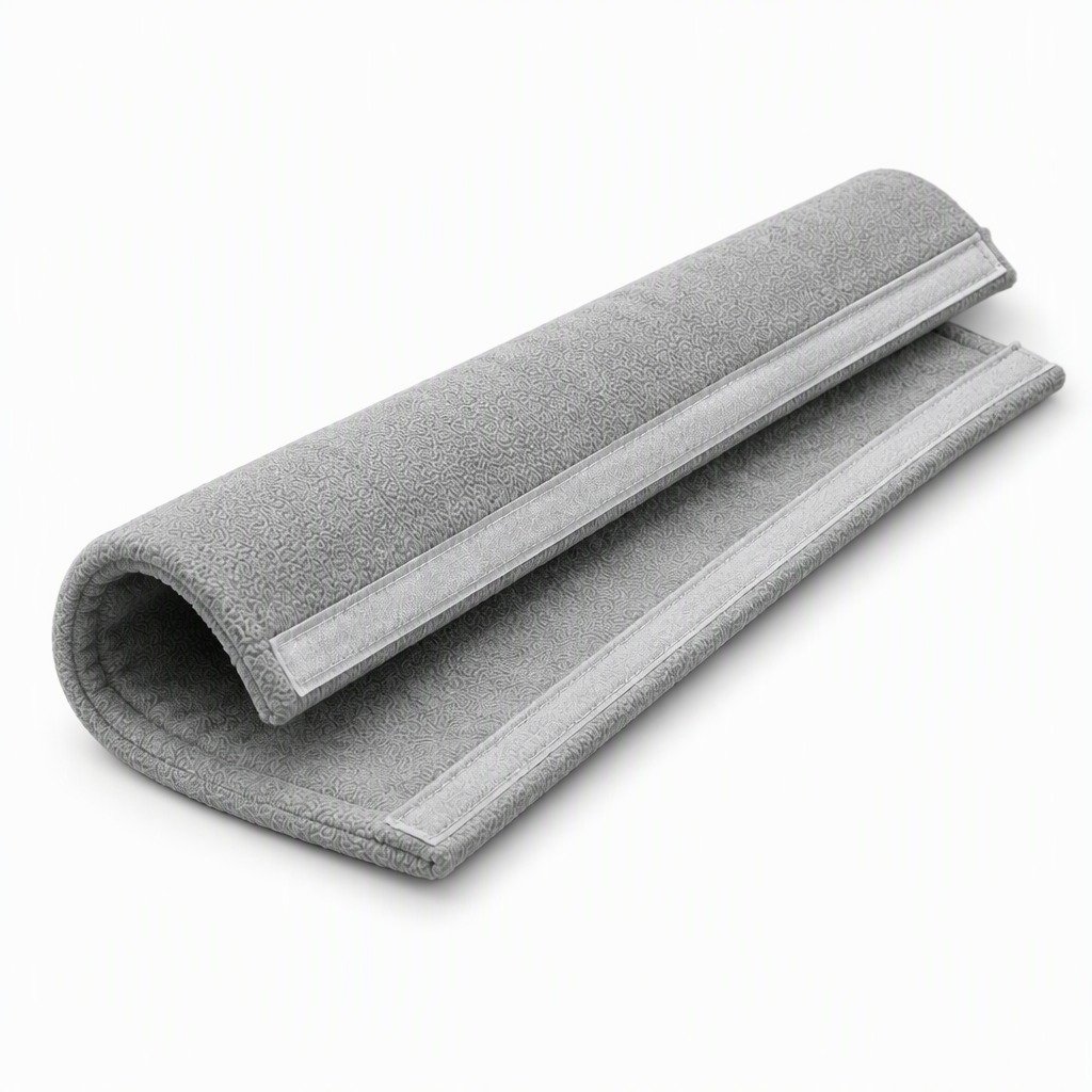 Navy 6 ft Colour-Matched Fleece Hose Cover on a plain white background