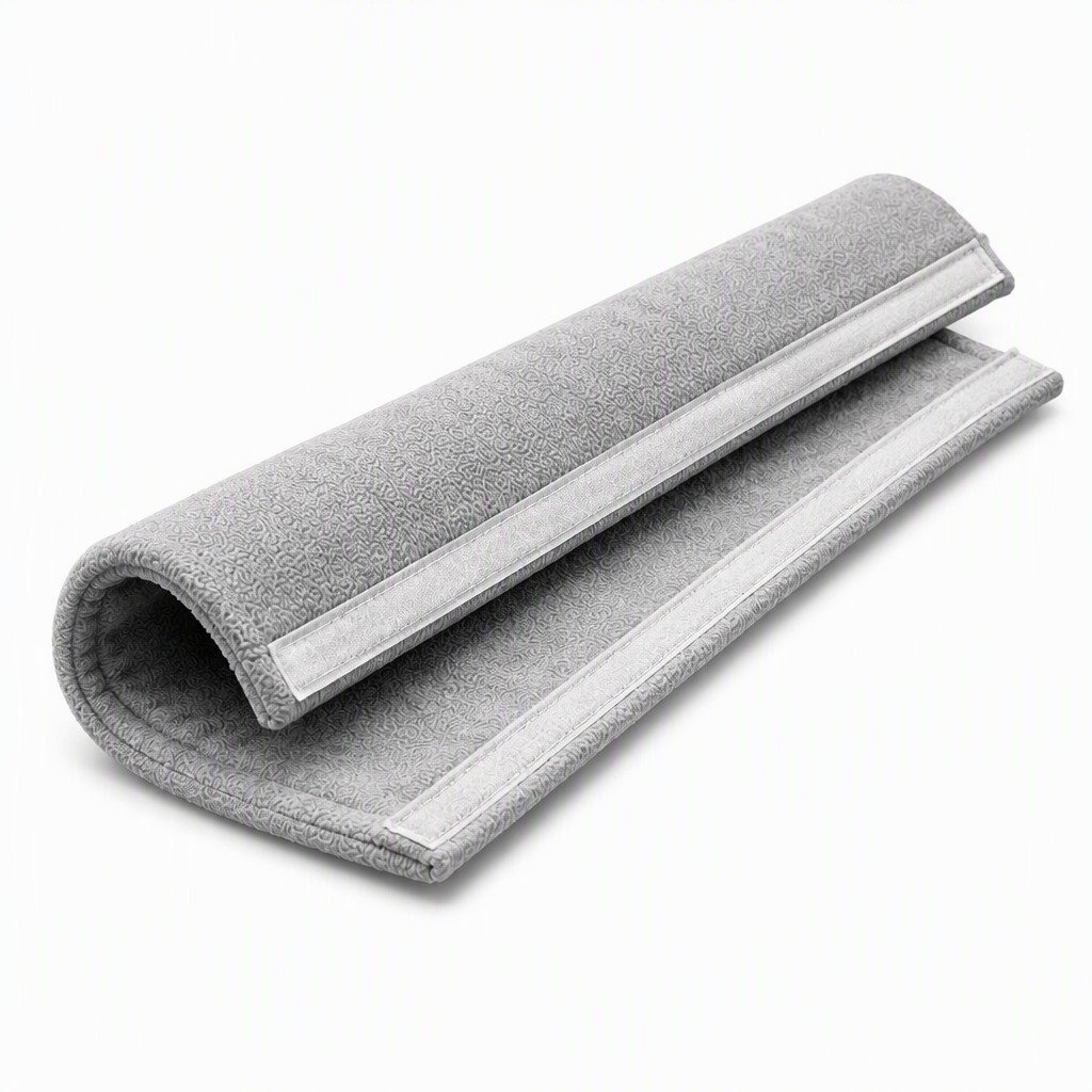 Plum 6 ft Colour-Matched Fleece Hose Cover on a plain white background