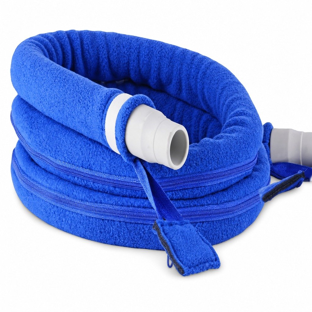 Sage 6 ft Colour-Matched Fleece Hose Cover on a plain white background