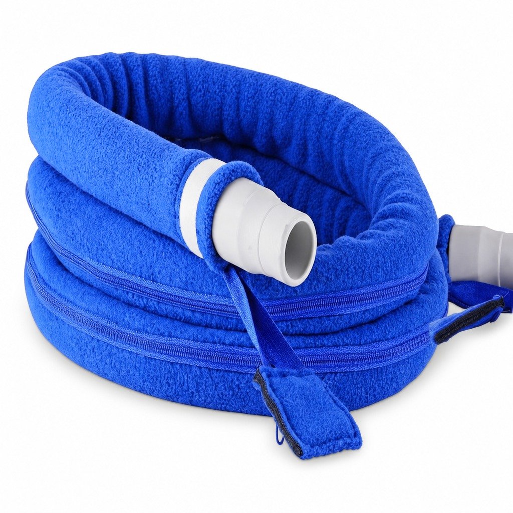 6 ft Slim-Line Fleece Hose Cover on a plain white background