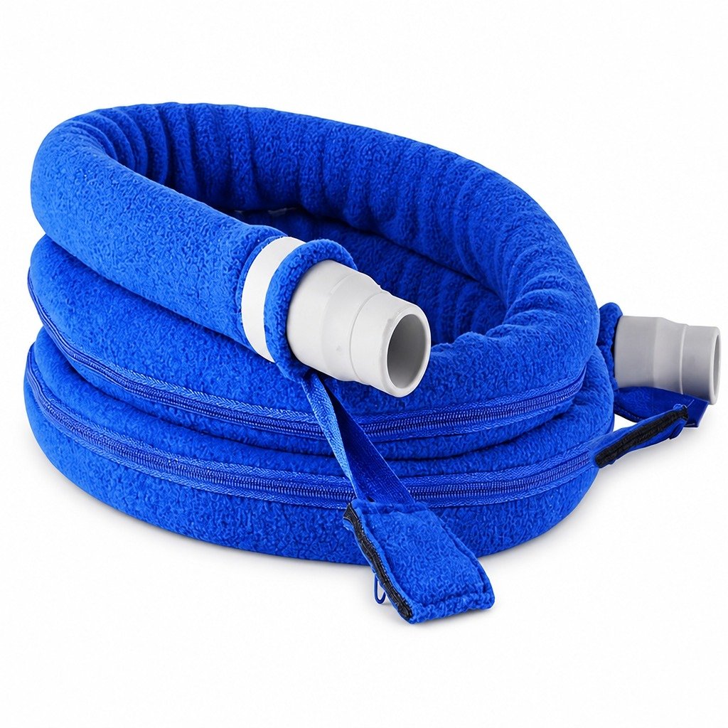 6 ft Retail-Packed Fleece Hose Cover on a plain white background