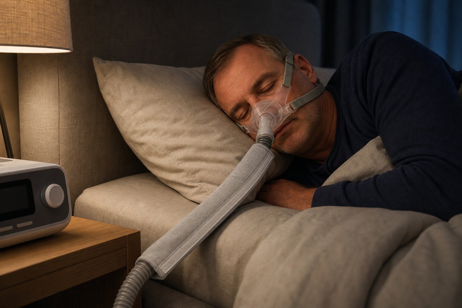 8 ft Retail-Packed Fleece Hose Cover in overnight use at home