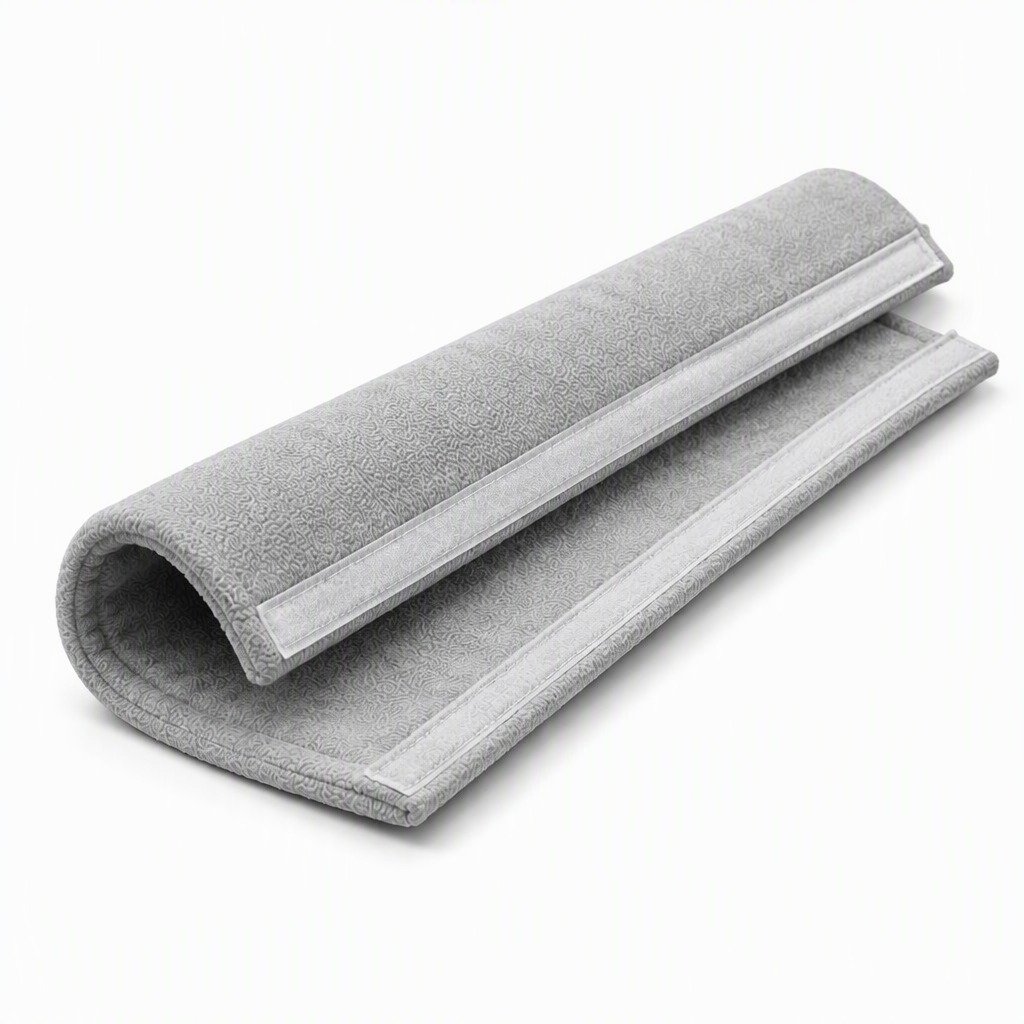 Sand 8 ft Colour-Matched Fleece Hose Cover on a plain white background
