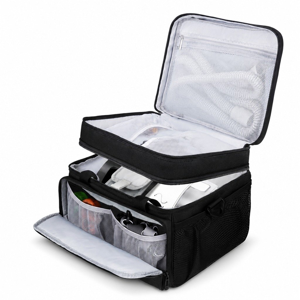 Accessory Organiser Bag on a plain white background