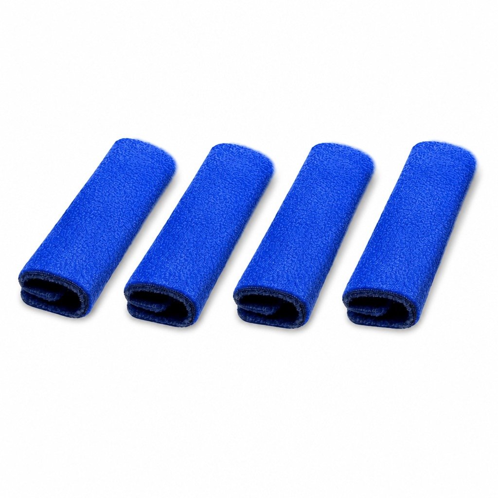 Child-Size Headgear Strap Covers on a plain white background