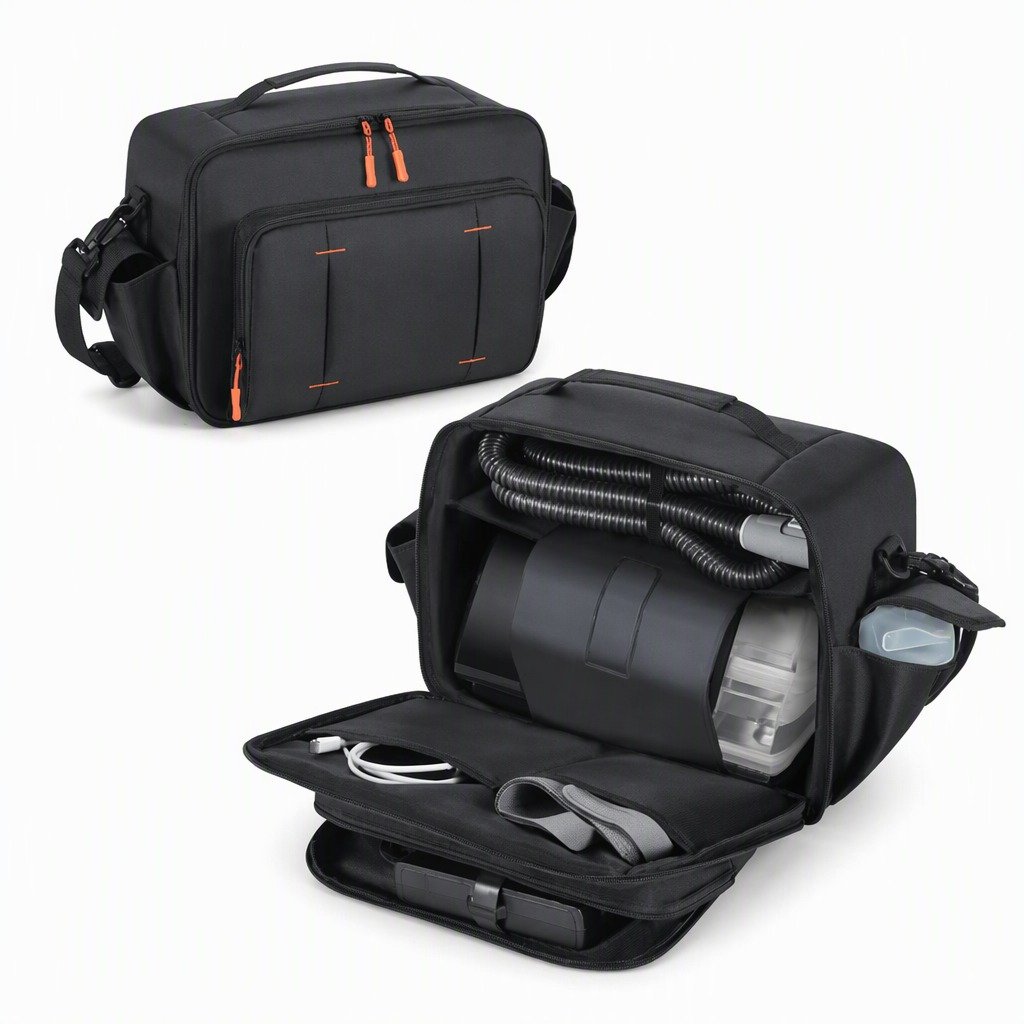 Compact CPAP Travel Bag on a plain white background