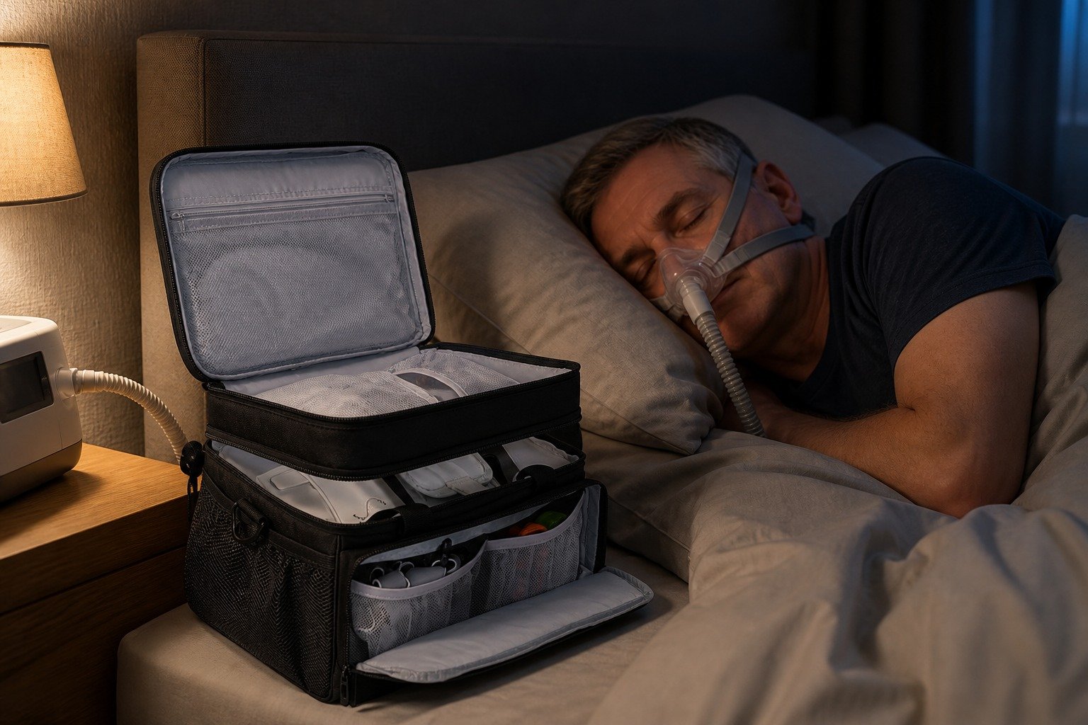 Dust Cap Set in overnight use at home