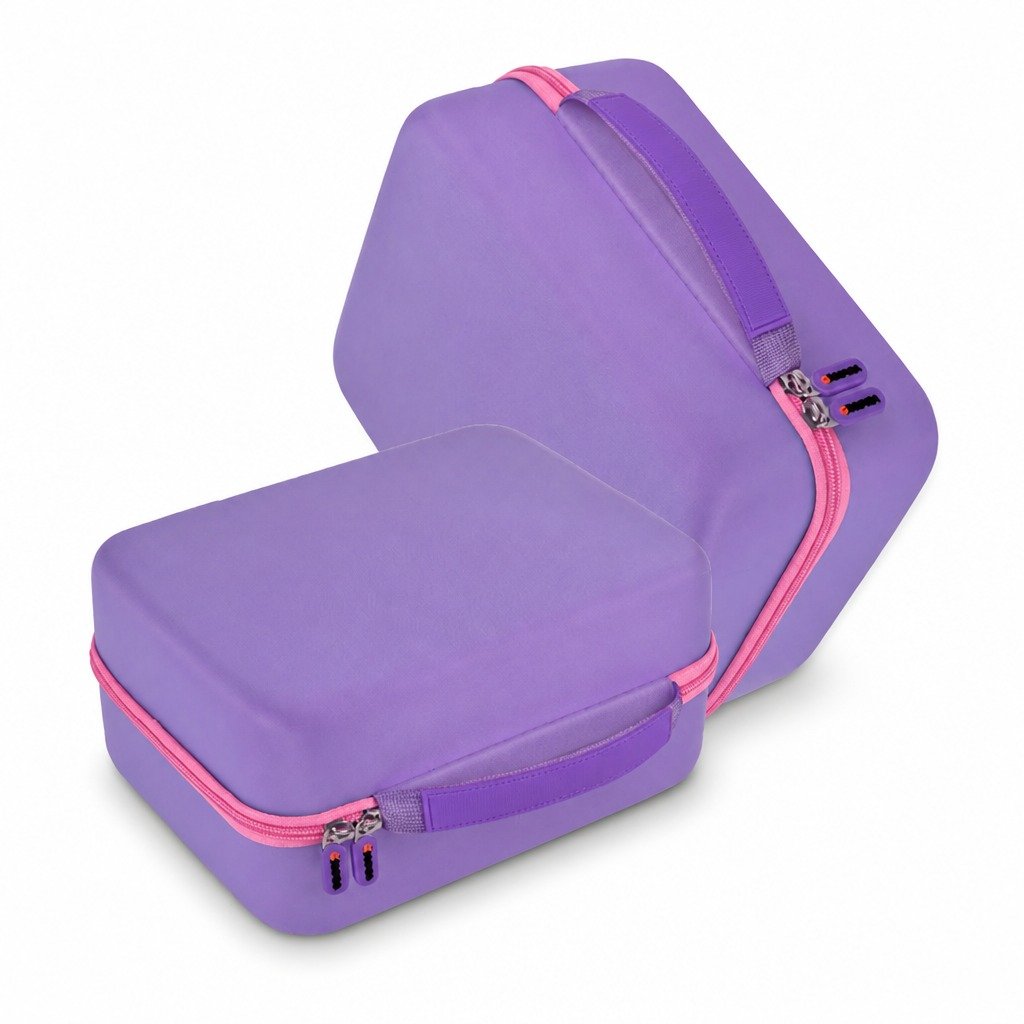 Dual-Compartment EVA Hard Case on a plain white background