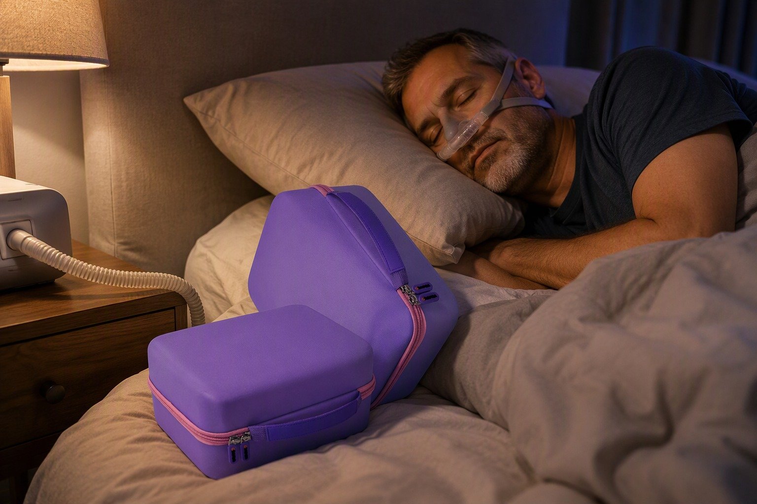 EVA Hard Case, Large in overnight use at home