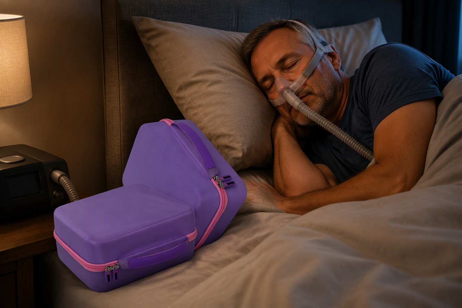 EVA Hard Case, Compact in overnight use at home
