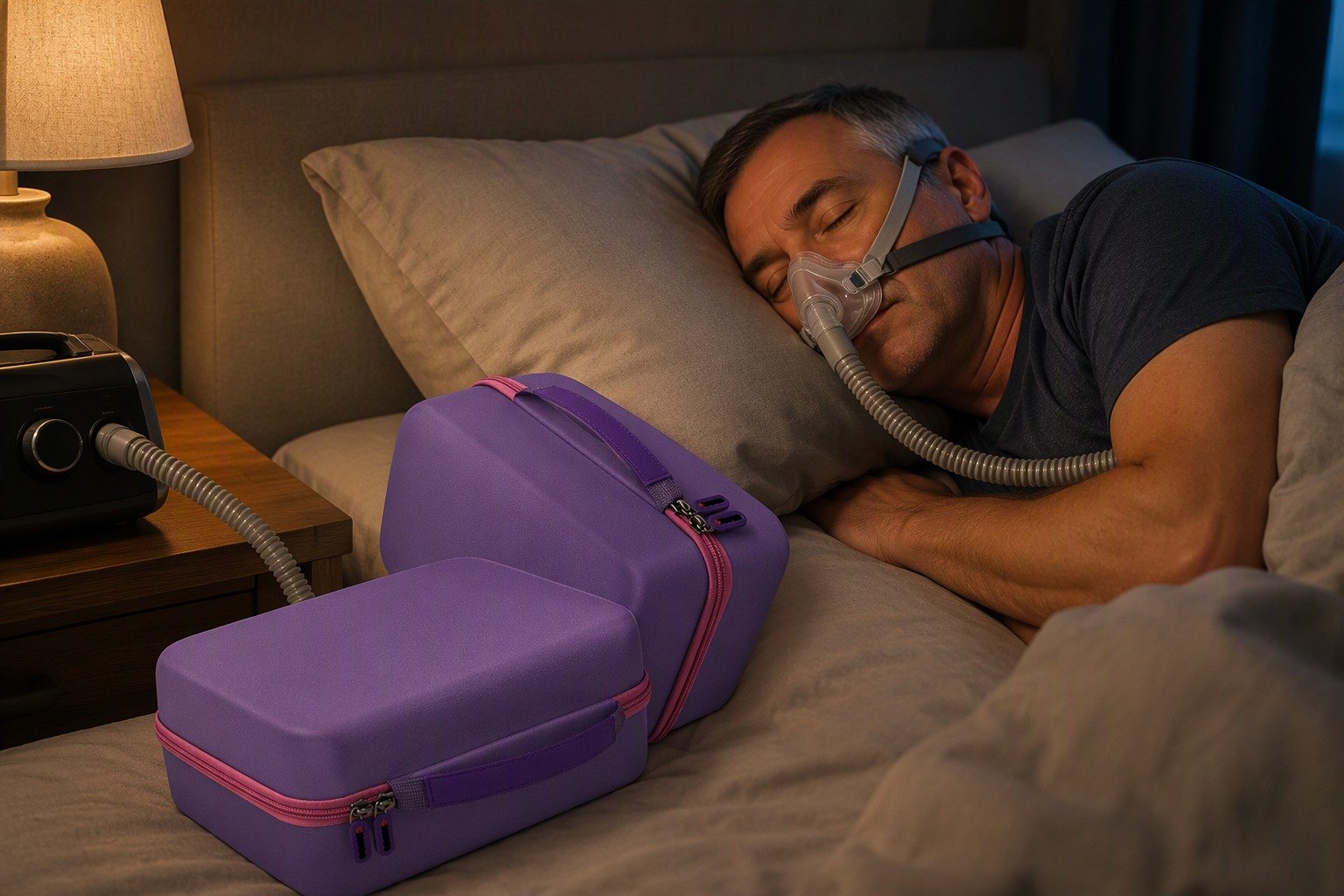 EVA Hard Case, Travel Pro in overnight use at home