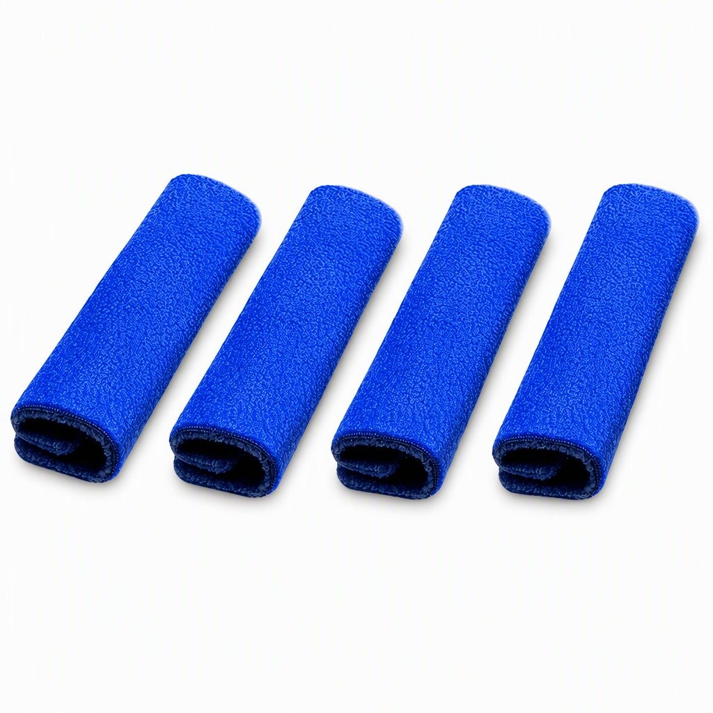 Fleece Chin Strap Covers on a plain white background