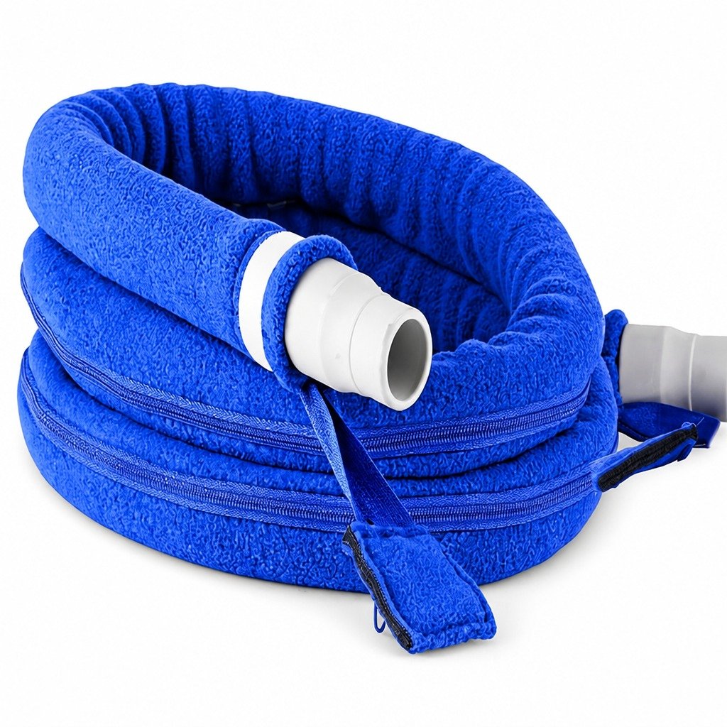 10 In Mask-End Zippered Tube Sleeve on a plain white background