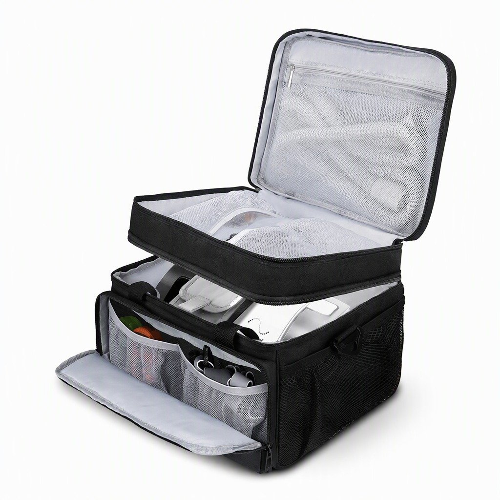 Padded Mask Storage Bag on a plain white background