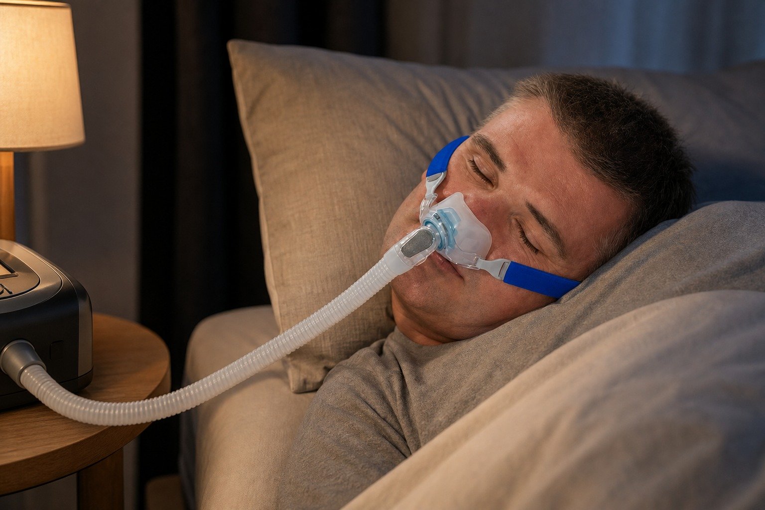 Reusable Mask Liners, XL Pack in overnight use at home